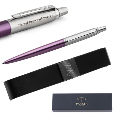 Długopis Parker Jotter CT Victoria Violet z grawerem i etui