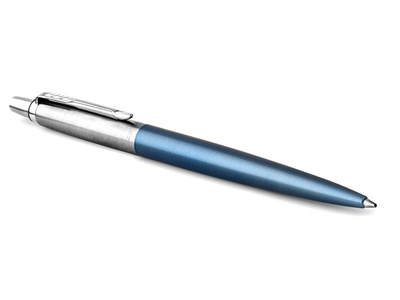 Długopis Parker Jotter CT Waterloo Blue stalowy w etui prezentowym