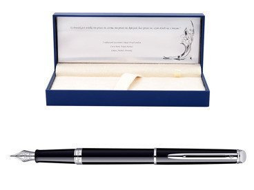 Pióro wieczne Waterman Hemisphere czarna laka CT – grawer laserowy