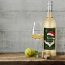 Wino na święta / Fresco frizzante / białe półsłodkie / Mikołaj / półmusujące gazowane / 750 ml / drewniana skrzynka z Nadrukiem 4